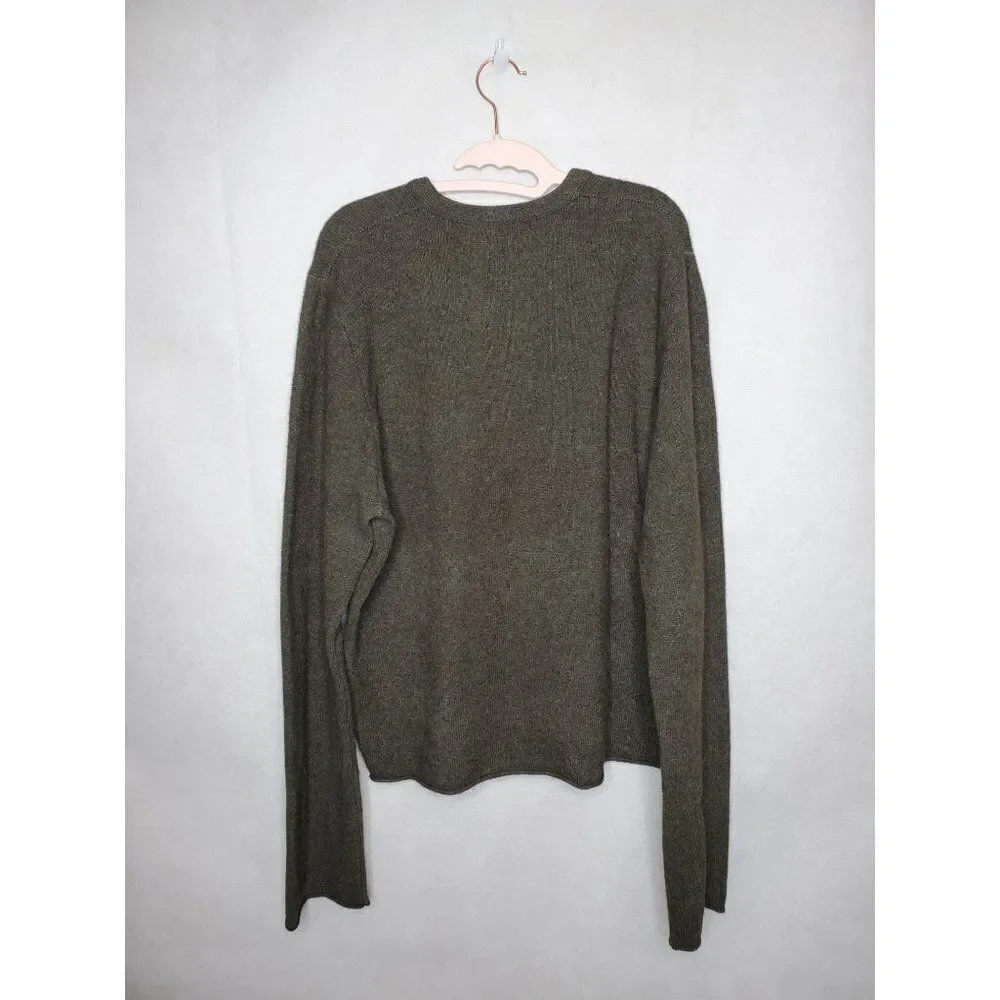 Abercrombie & Fitch Vintage Men's Muscle Fit Wool V Neck Y2K Sweater